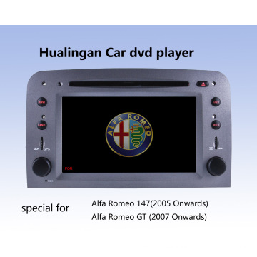 Lecteur DVD de voiture Auto DVD GPS Audio pour Alfa Romeo 147 (HL-8805GB) avec lecteur MP5 Manuel